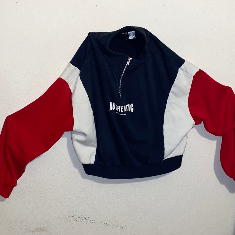 Authentic cropped sweater